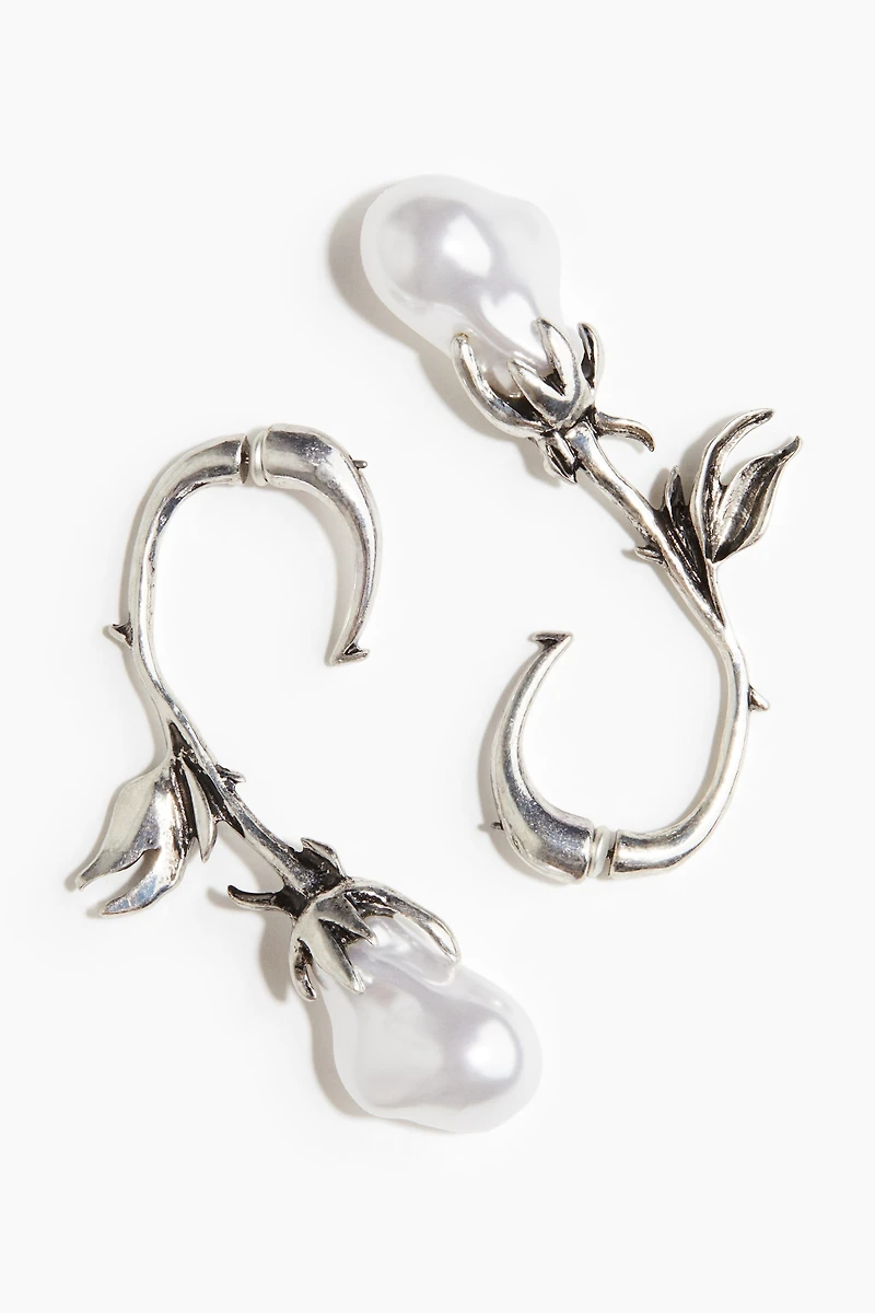 Flower-Shaped Earrings