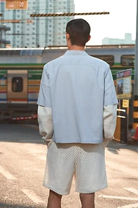 Short coupe décontractée d'aspect fait au crochet