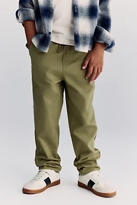 Pantalon en sergé de coton