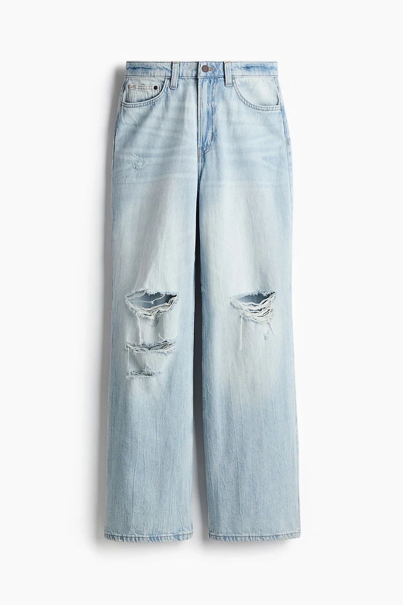 Curvy Fit Wide Ultra High Jeans