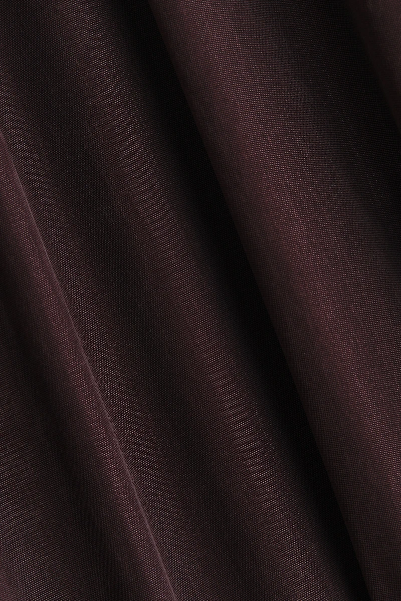 Bubble-Hem Halterneck Top