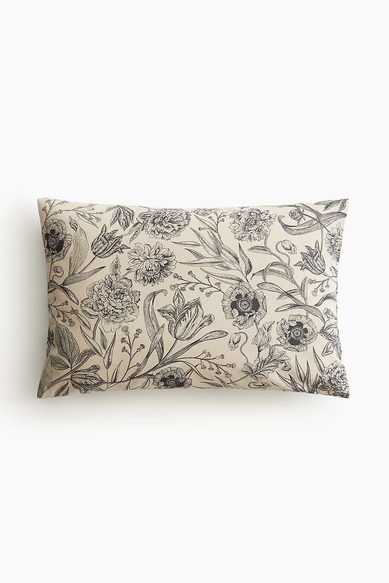 Cotton Canvas Cushion Cover