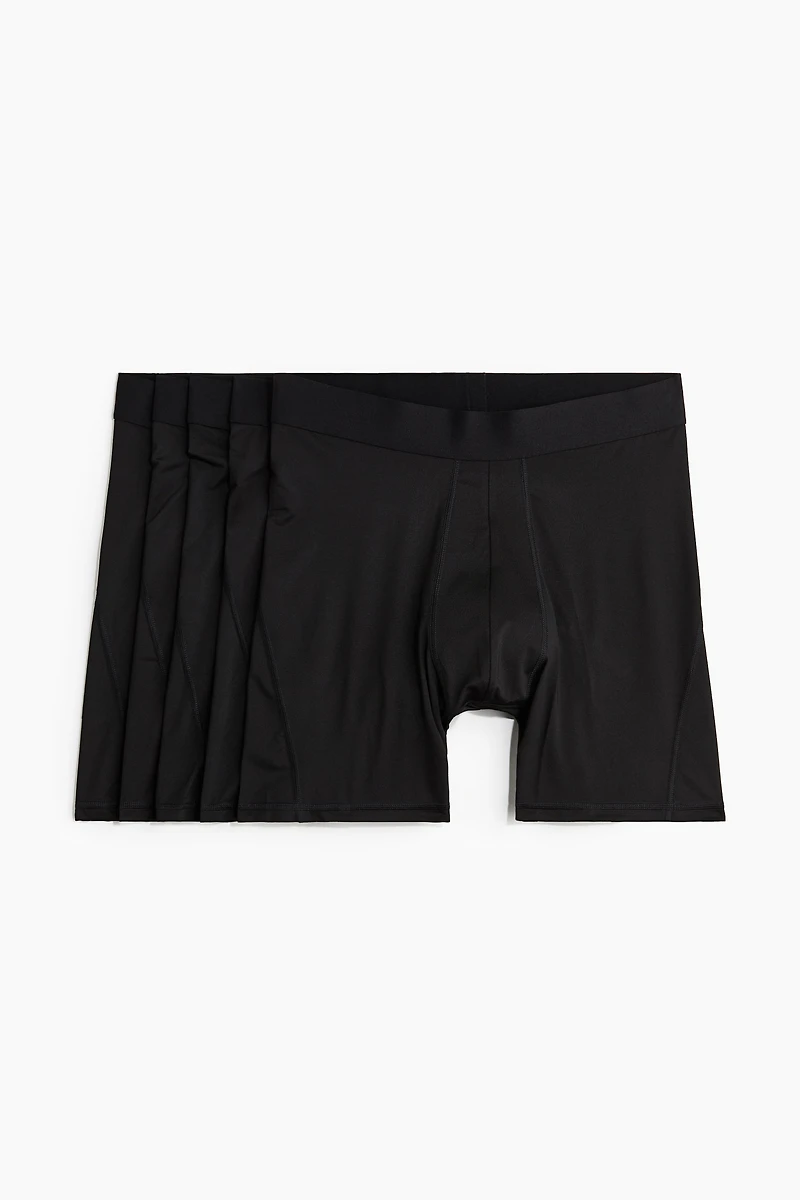 5-Pack Sports Boxer Briefs with DryMove™
