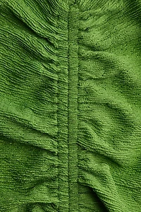 Robe en jersey à effet drapé