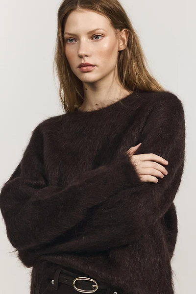 Mohair-Blend Sweater