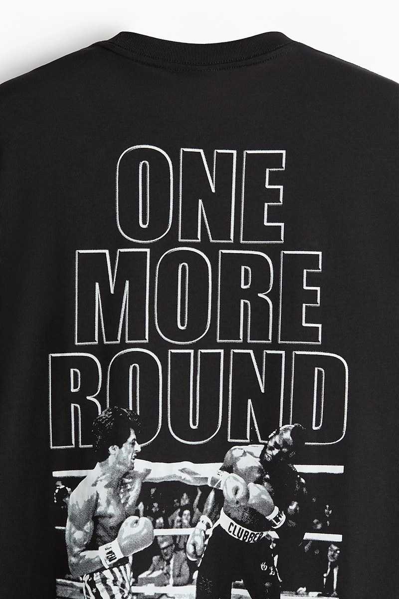 T-shirt grande taille imprimé