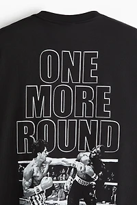 T-shirt grande taille imprimé