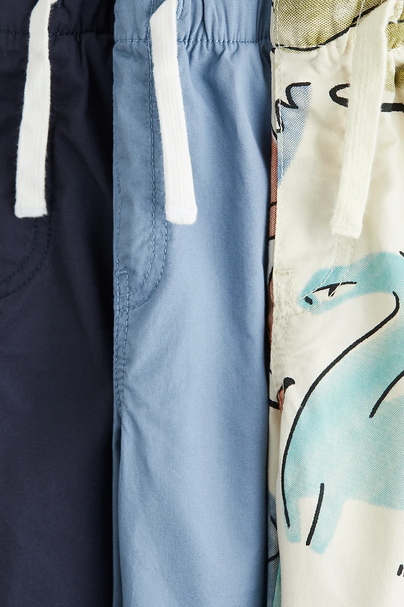 3-pack Cotton Shorts