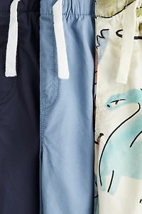 3-pack Cotton Shorts