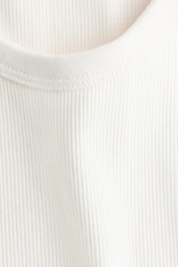 Ribbed Cotton Tank Top