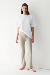 Four-Way Stretch Flared Pants