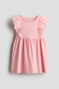 Robe à volants en coton