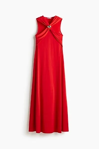 Long Draped Dress
