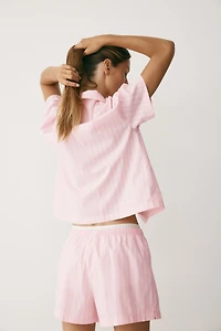 Pajama Shirt and Shorts