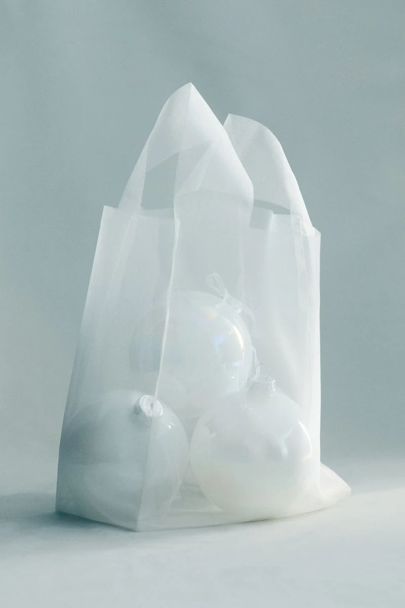 2-pack Glass Ornaments