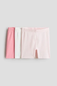 3-pack Ribbed Bike Shorts