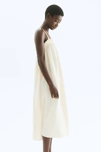 Strappy Muslin Dress