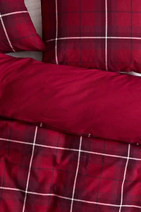Flannel King/Queen Duvet Cover Set