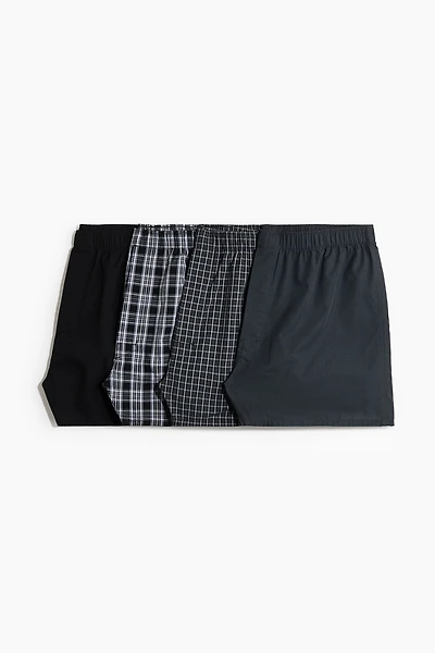 4-Pack Woven Boxer Shorts