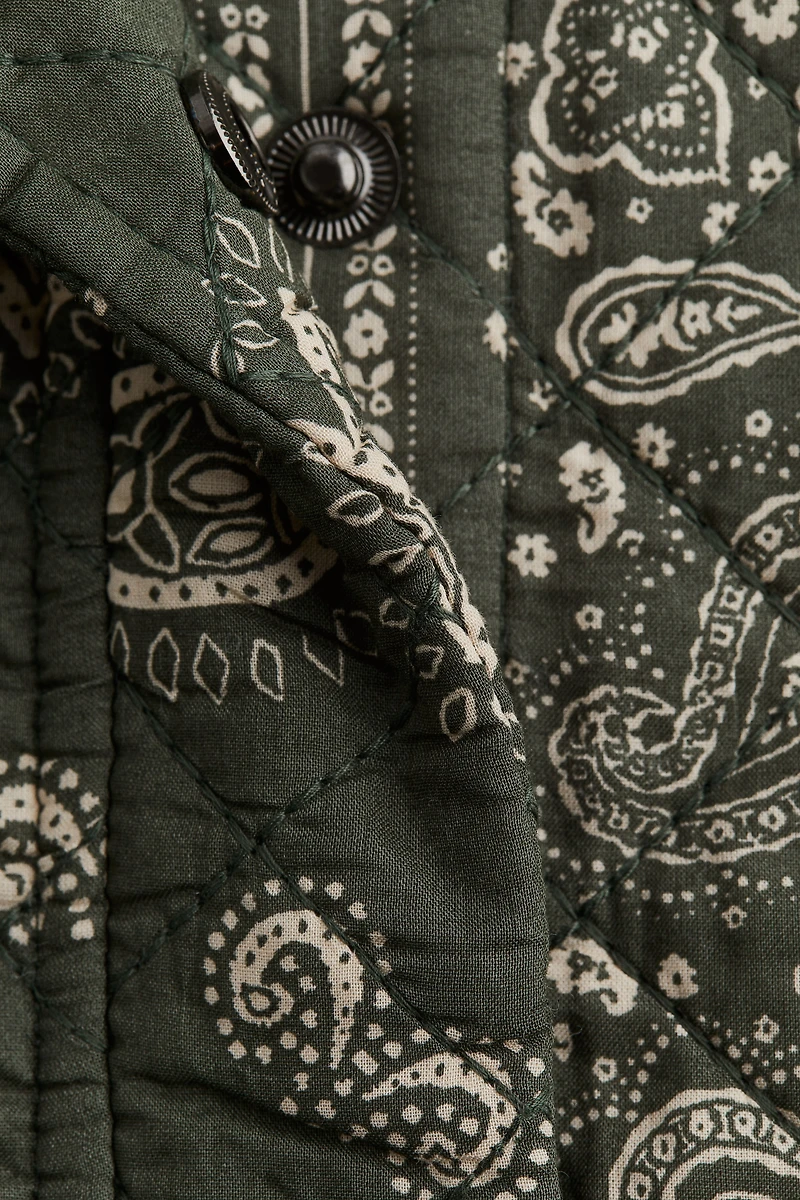 Veste matelassée en coton