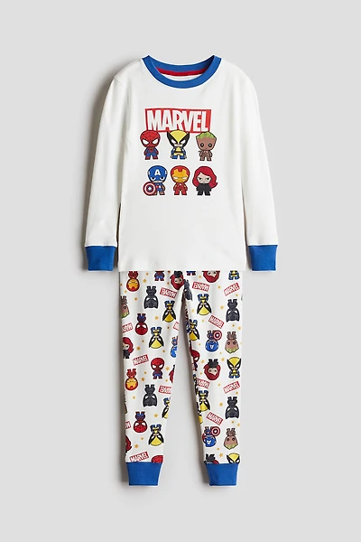 Snug Fit Cotton Jersey Pajamas