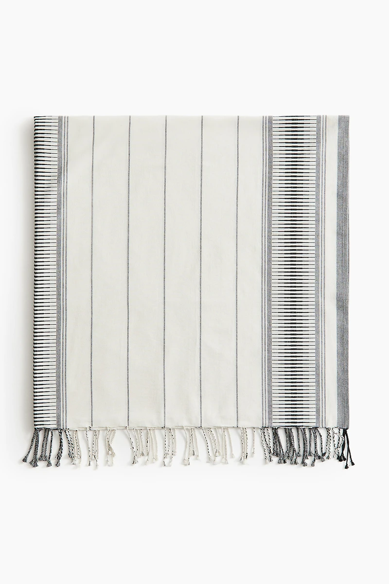 Jacquard-Weave Beach Towel