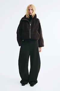Oversized Teddy Fleece Jacket