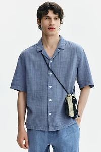 Chemise décontractée en mousseline