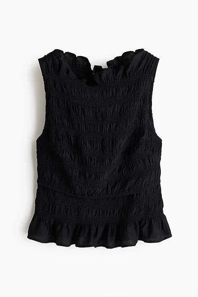 MAMA Smocked Nursing Top