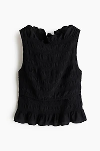 MAMA Smocked Nursing Top
