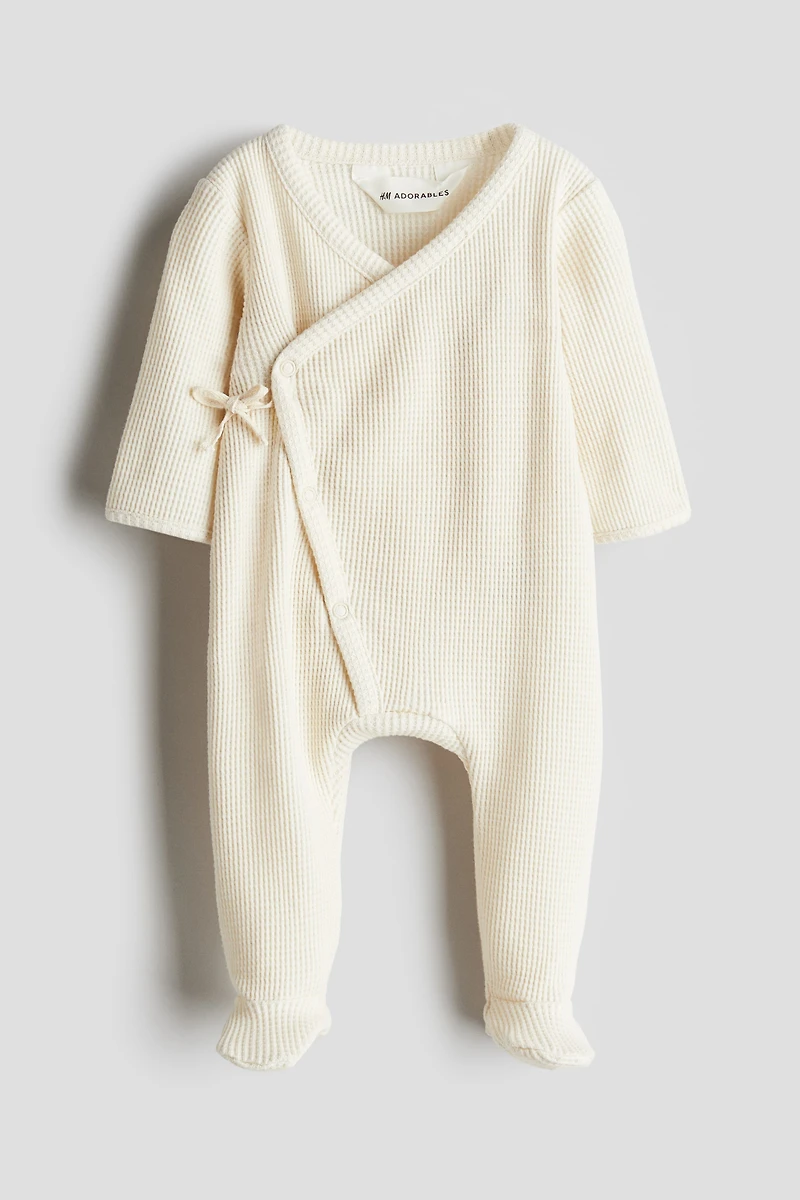 Waffled Cotton Jumpsuit
