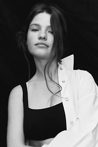 Padded Soft-Cup Microfiber Bra