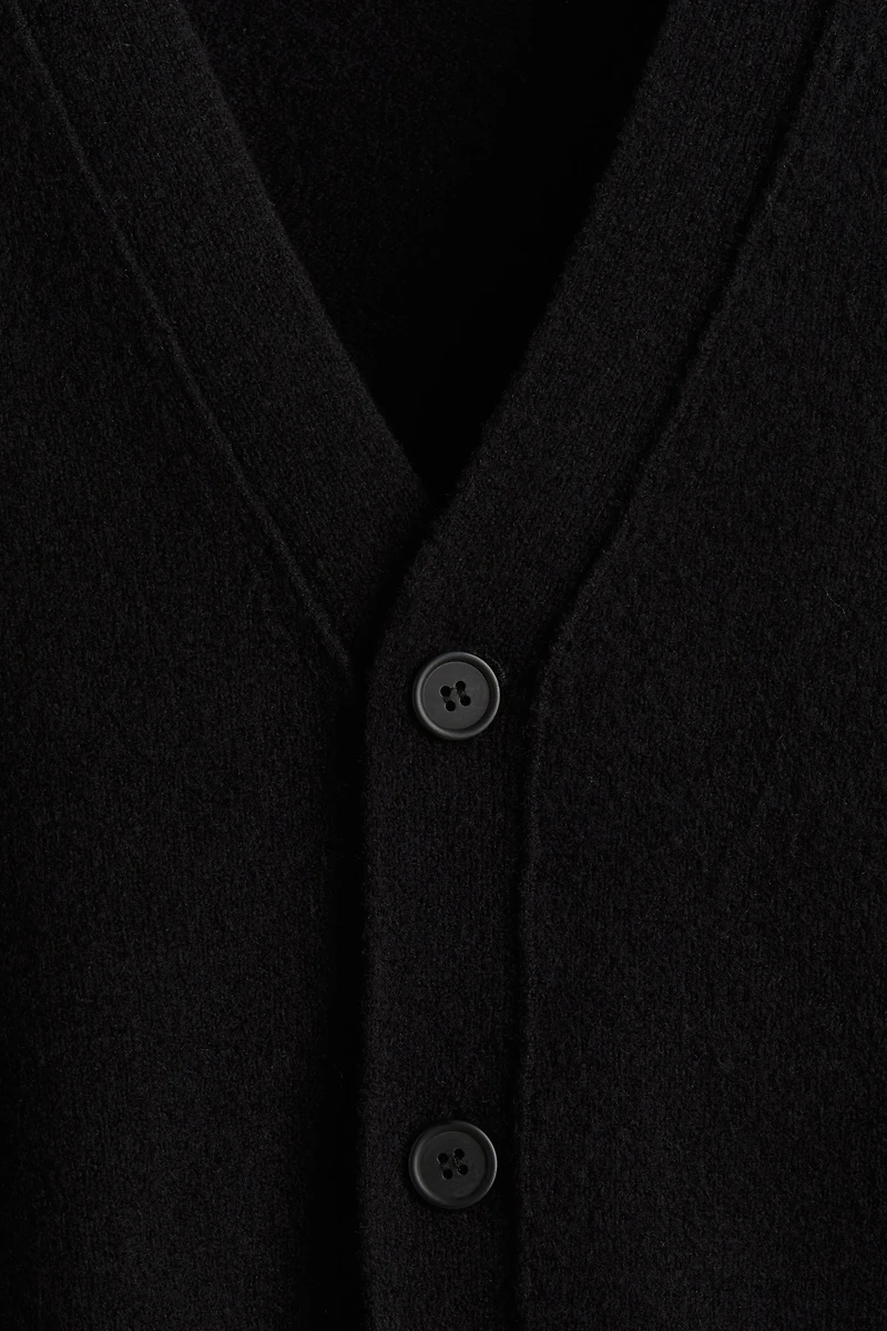 Regular-Fit Brushed Cardigan