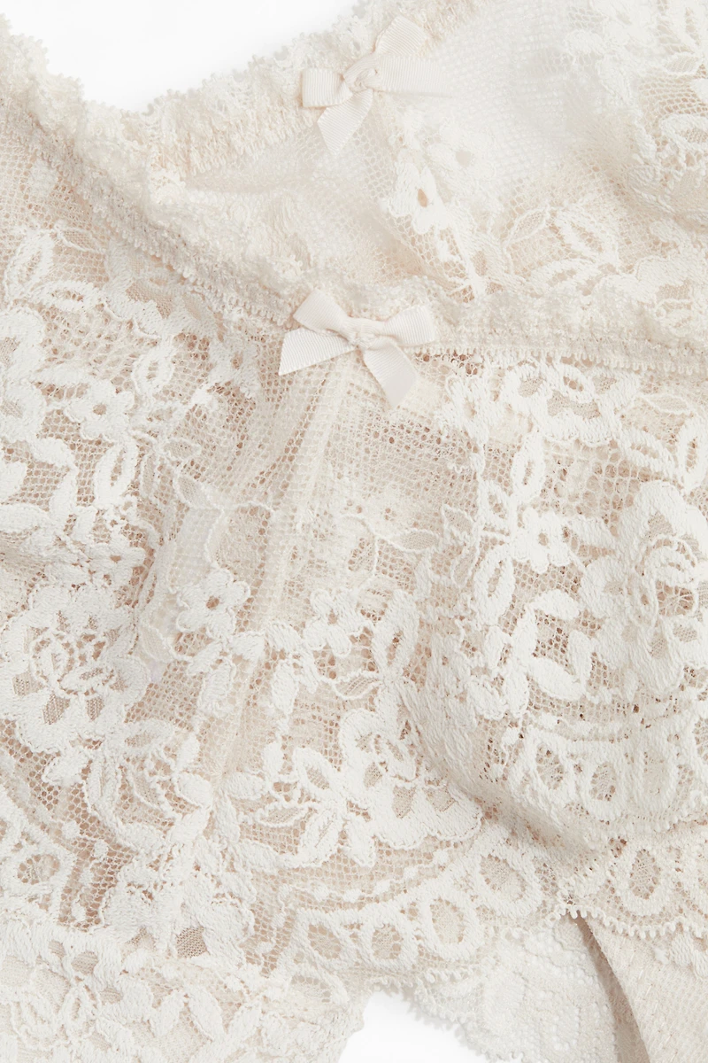 2-pack Lace Brazilian Briefs