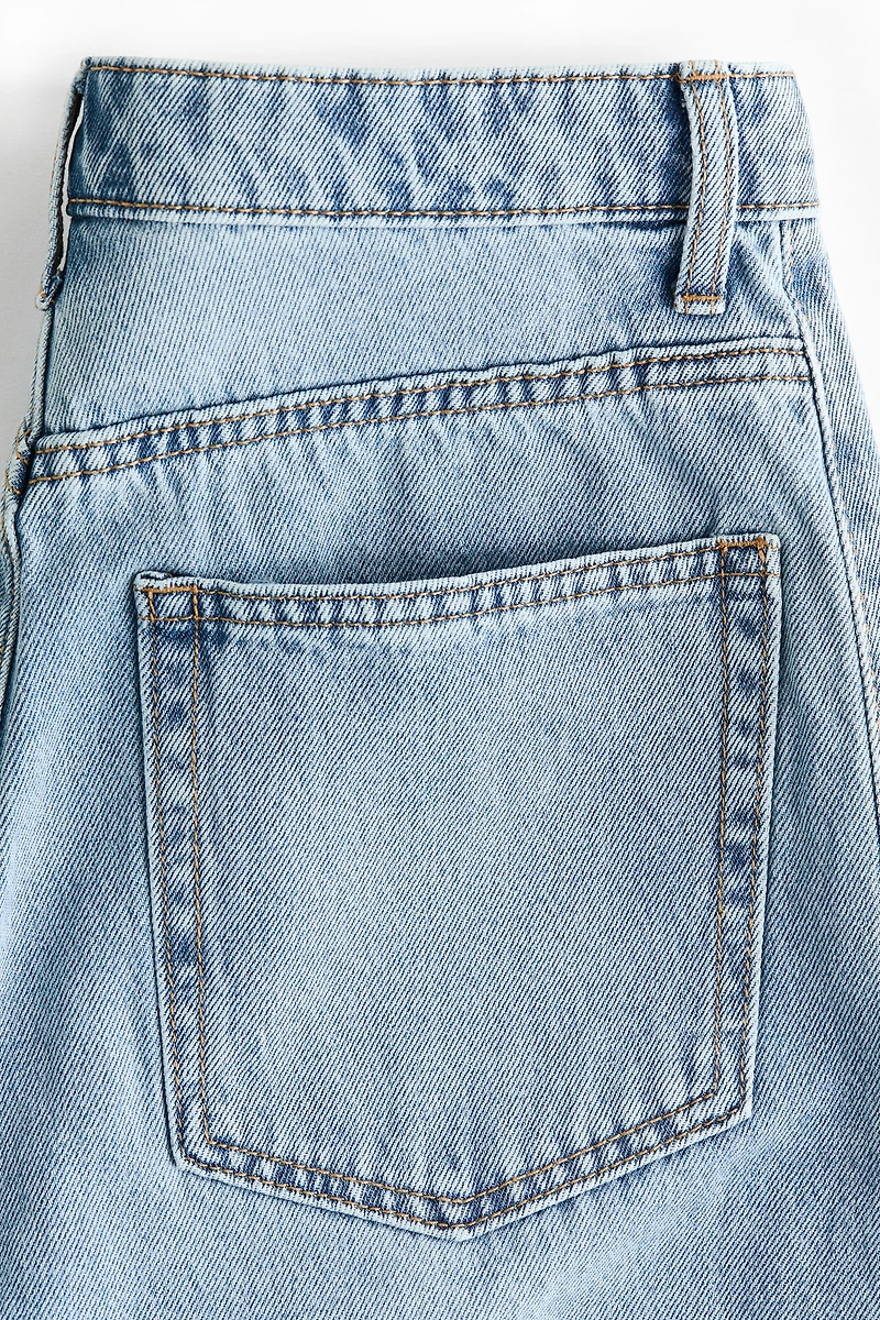 Denim Bermuda Shorts