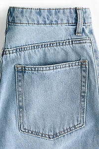Denim Bermuda Shorts