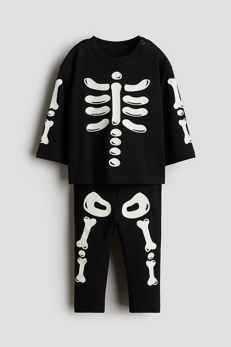 2-Piece Printed Cotton Set