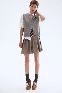 Fine-Knit Vest