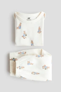 2-Piece Printed Cotton Set