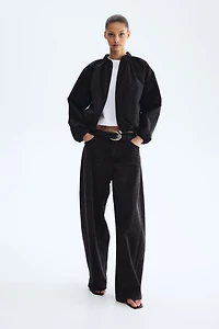 Gathered Bomber Jacket