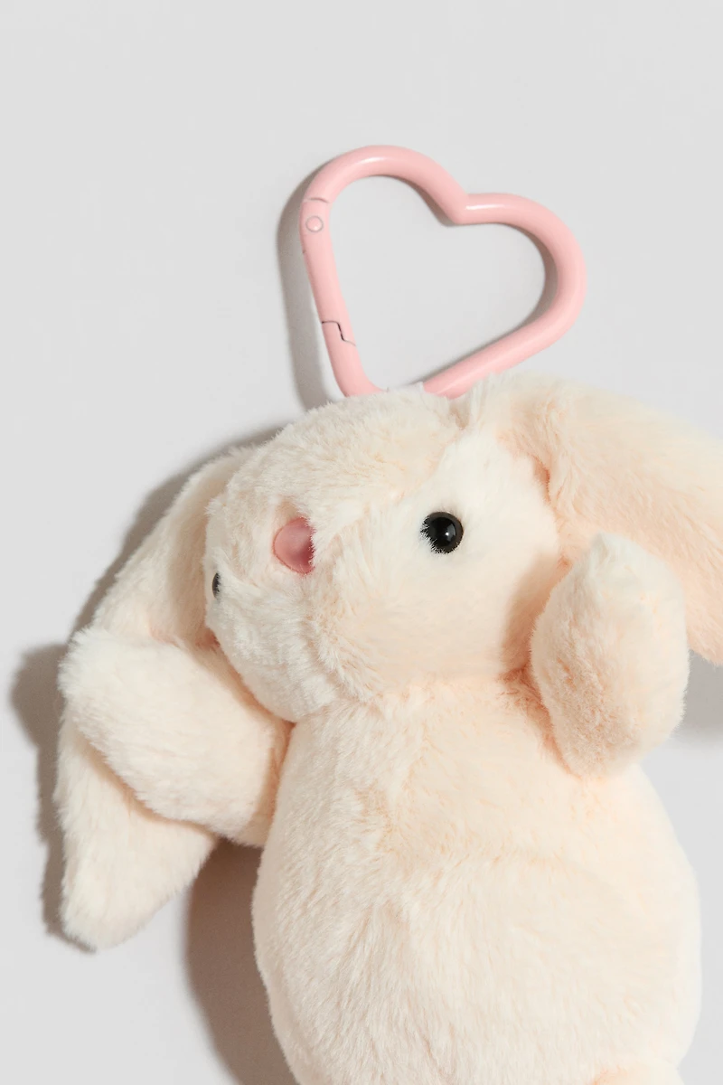 Décoration de sac avec peluche