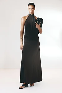 Halterneck Maxi Dress