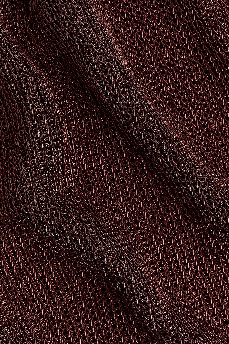 Metallic Knit Top