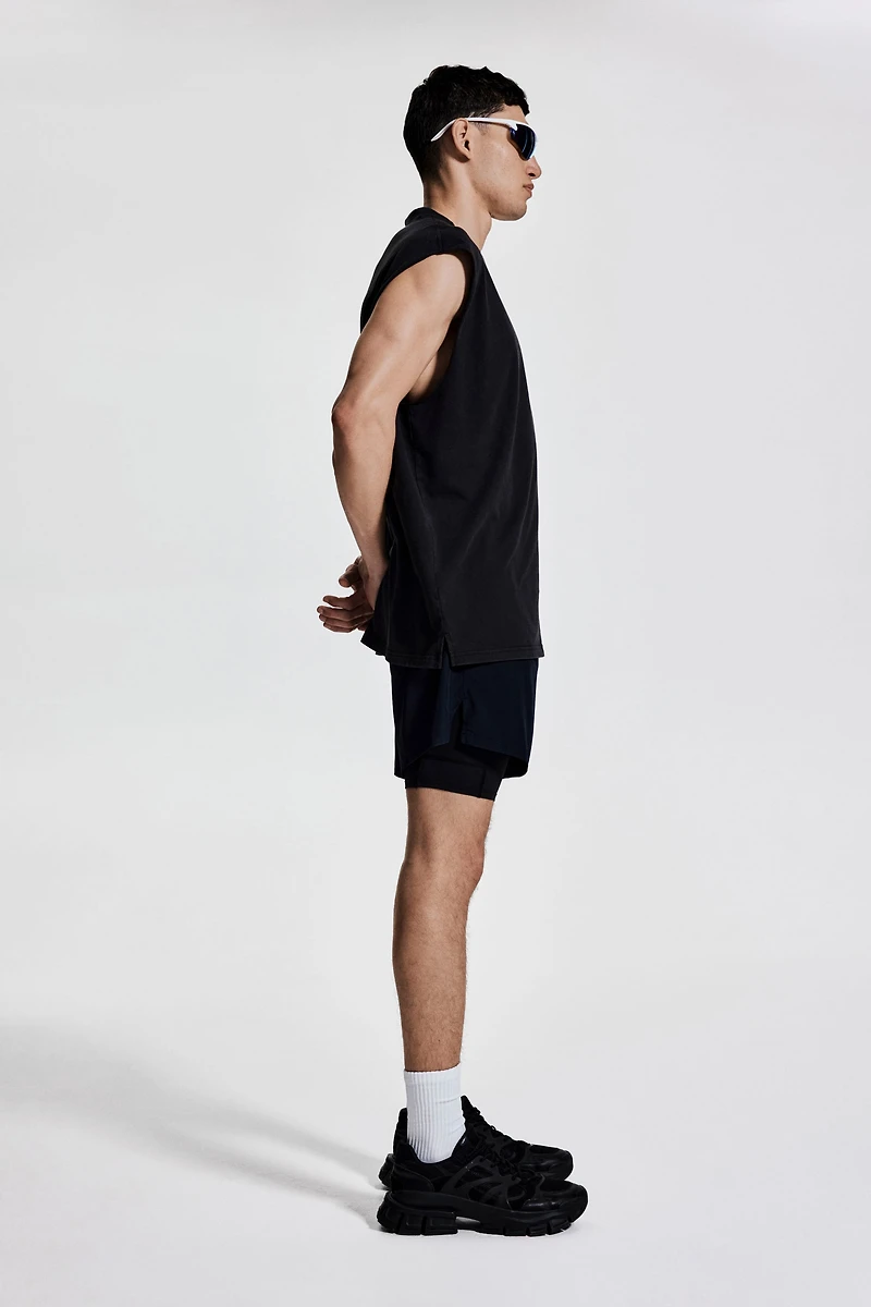 Loose-Fit Sports Tank Top