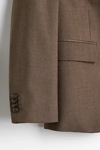 Veste classique à fermeture droite