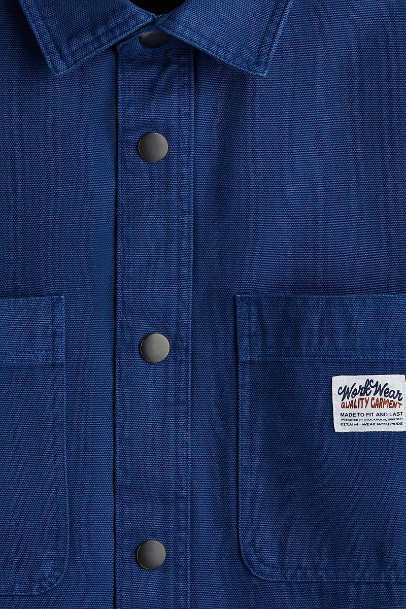 Surchemise grande taille en toile