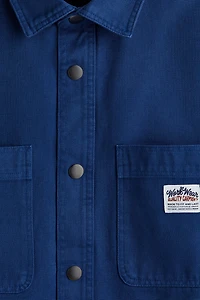 Surchemise grande taille en toile