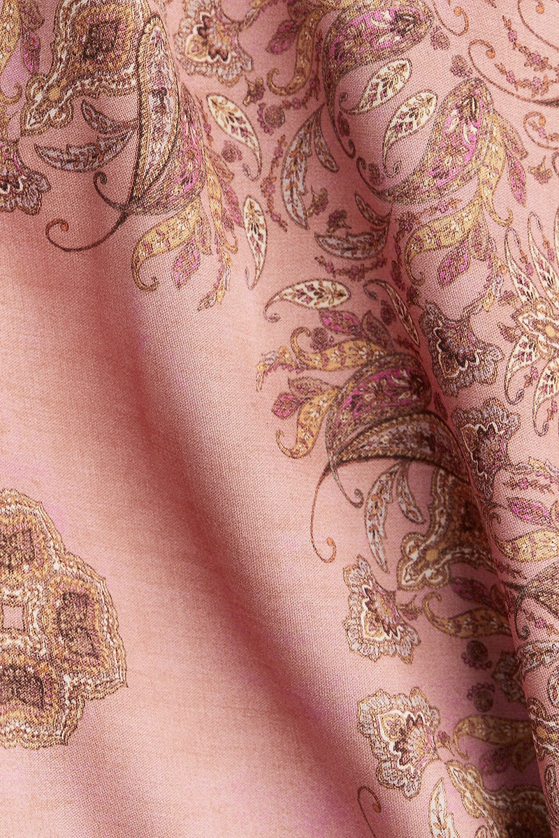 Chemise à manches bouffantes