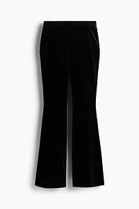 Flared Velour Pants