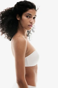 Lot de 2 soutiens-gorge bandeau en microfibre
